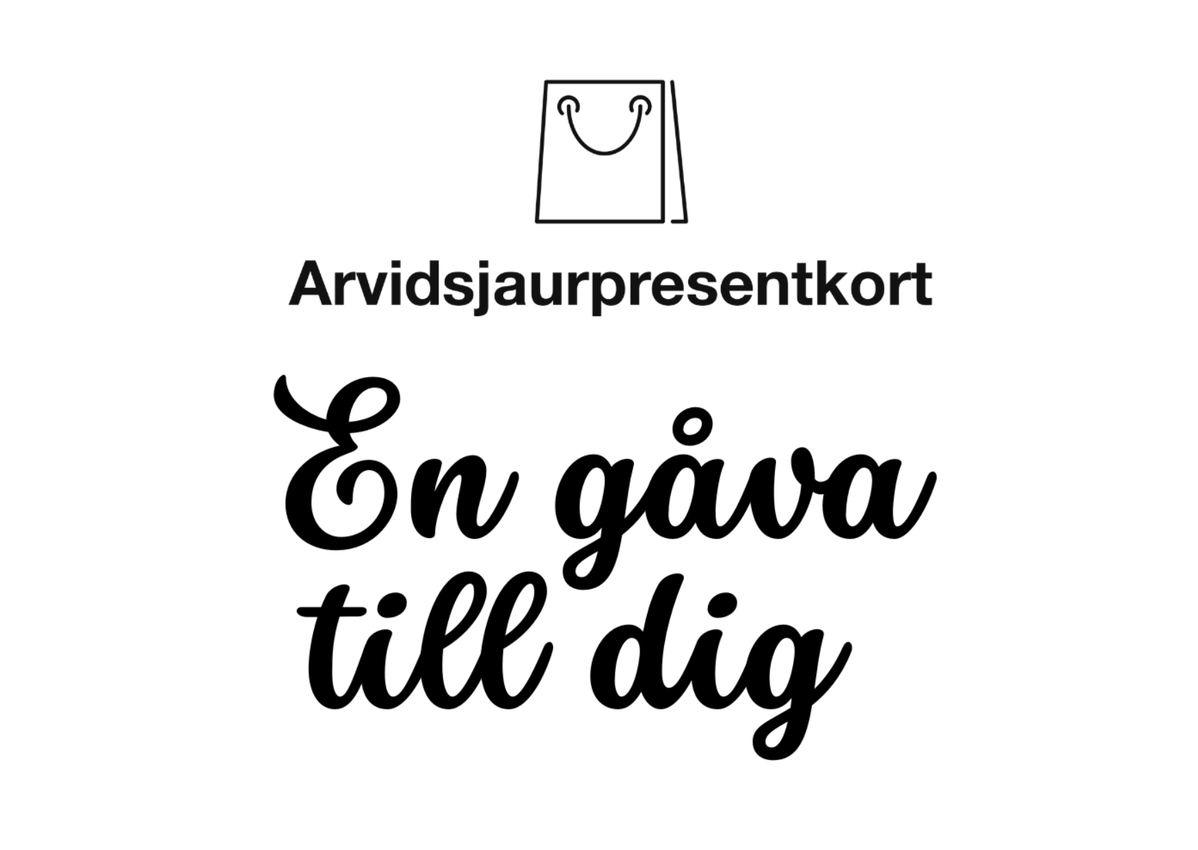 Arvidsjaur Presentkort